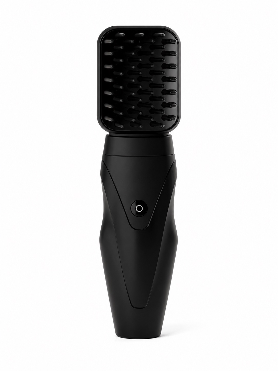 The Azzura bukhoor comb — dark wooden hair comb on warm silk with rising bukhoor smoke